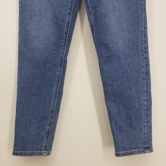 American Eagle Outfitters Mom Jeans 0P Womens High Rise Medium Wash Blue - Picture 5 of 9